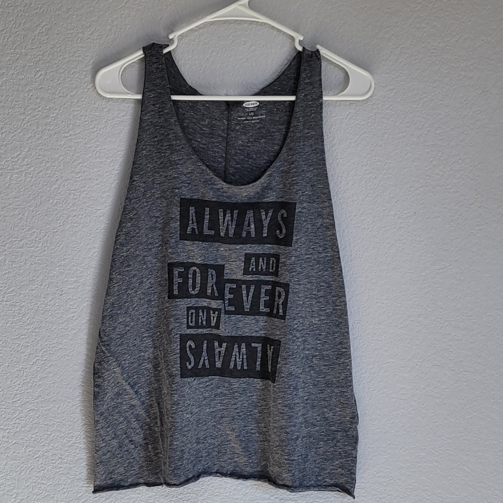 Loose fit tank top